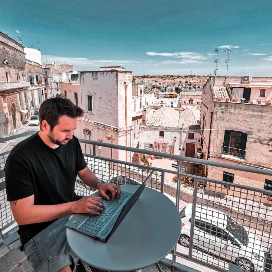 Il Diamante Nei Sassi Rooms Matera Exterior foto